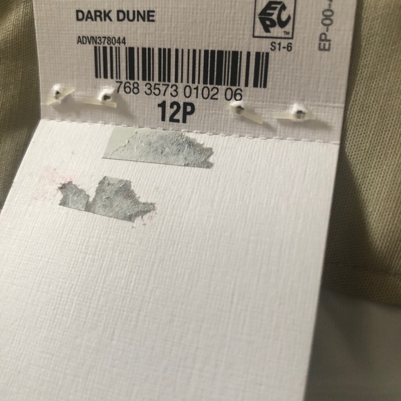 Liz Claiborne Tan Pants Sz 12P - Picture 7 of 8